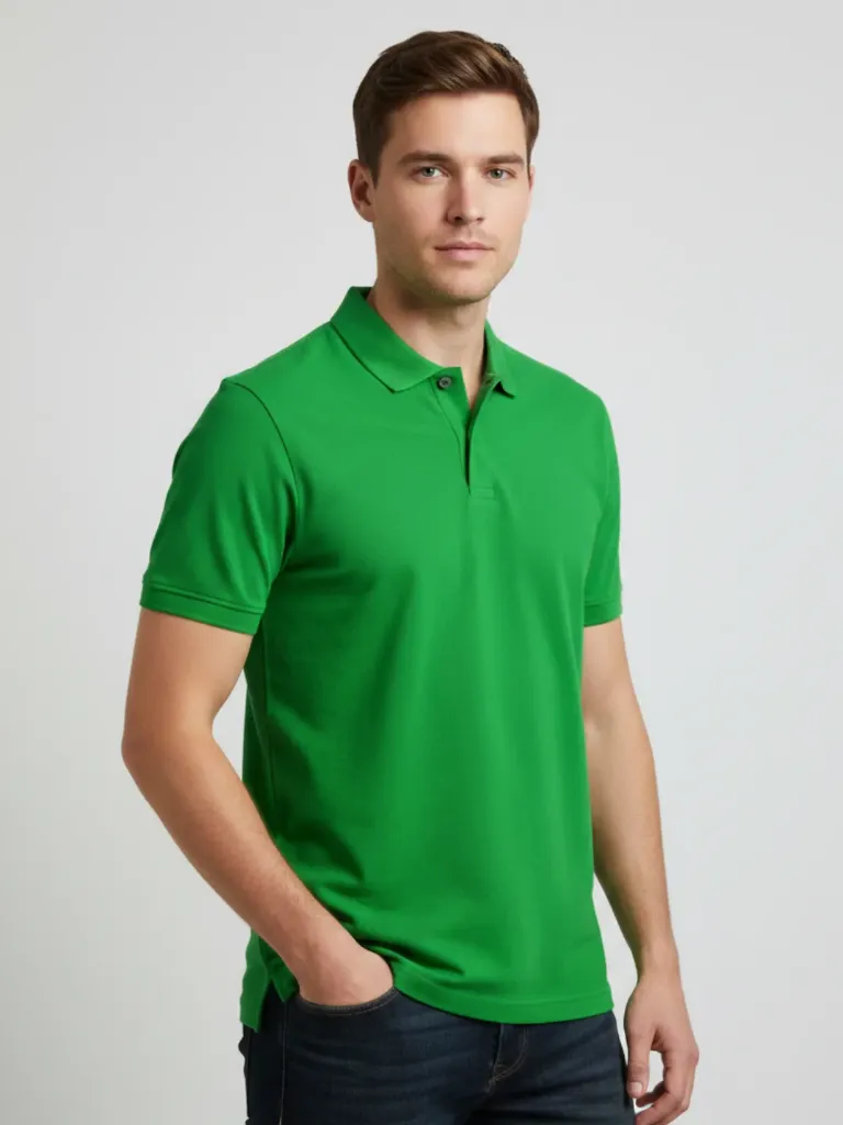 [P3] CAMISETA POLO VERDE ANTIOQUIA (S)