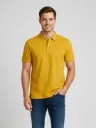 CAMISETA POLO AMARILLO FUERTE